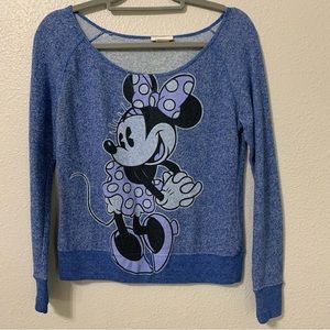 Vintage Disney Parks Minnie Mouse Womens Top